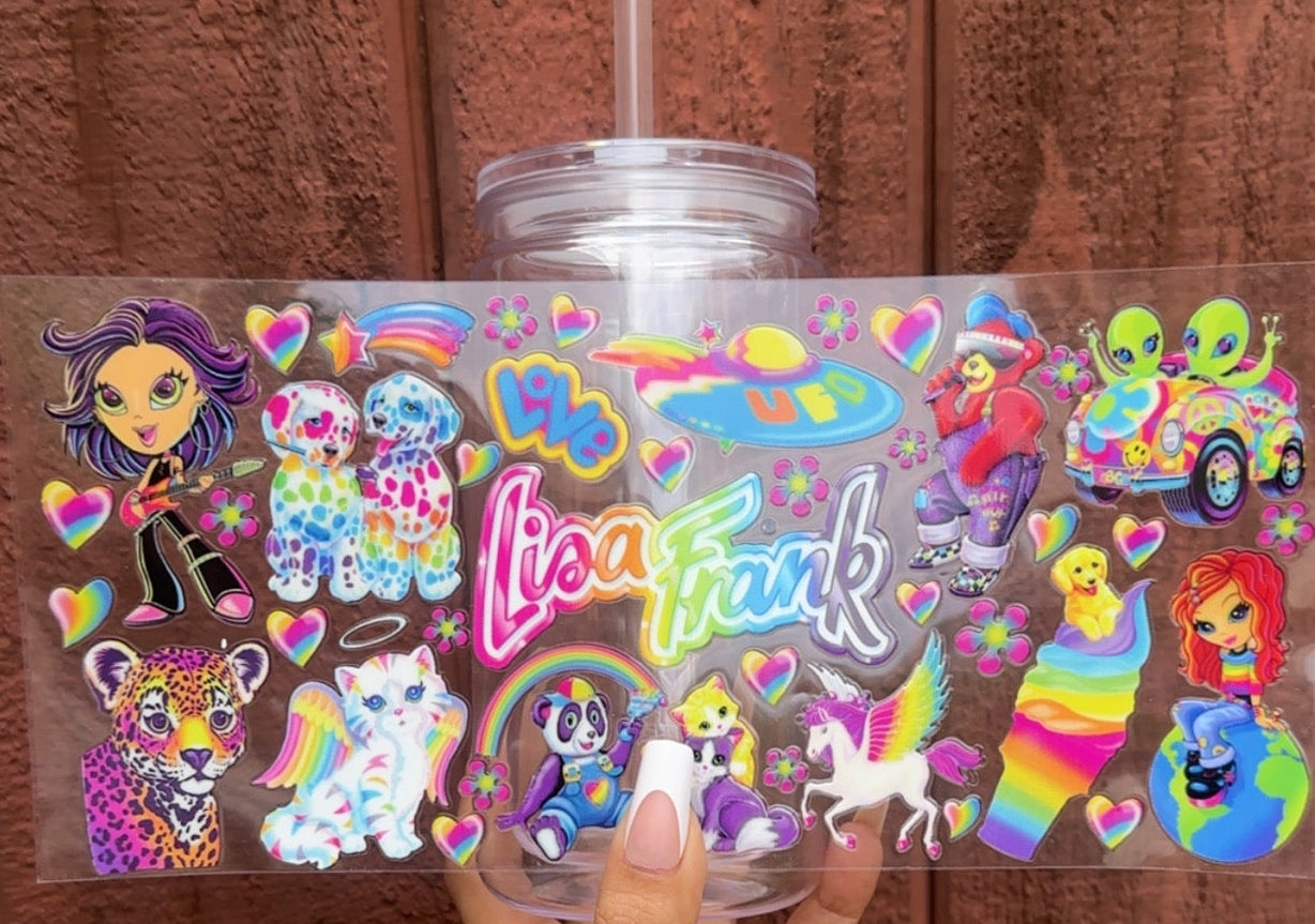 π 16-24 oz. Lisa Frank β Colorful 90s-Inspired Cup