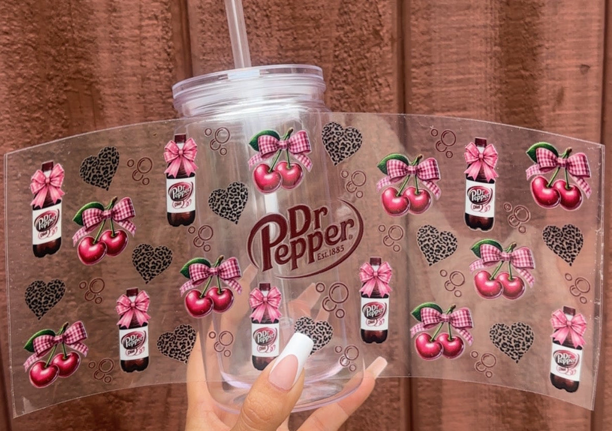π 16-24 oz Cherry Dr Pepper Babe Cup