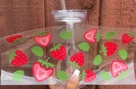 🍓 16-24 oz. Fresh Strawberry Cup