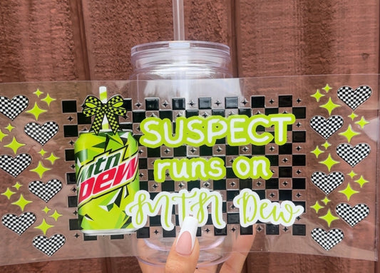 💚 16-24 oz. Suspect Runs on Mtn Dew Cup