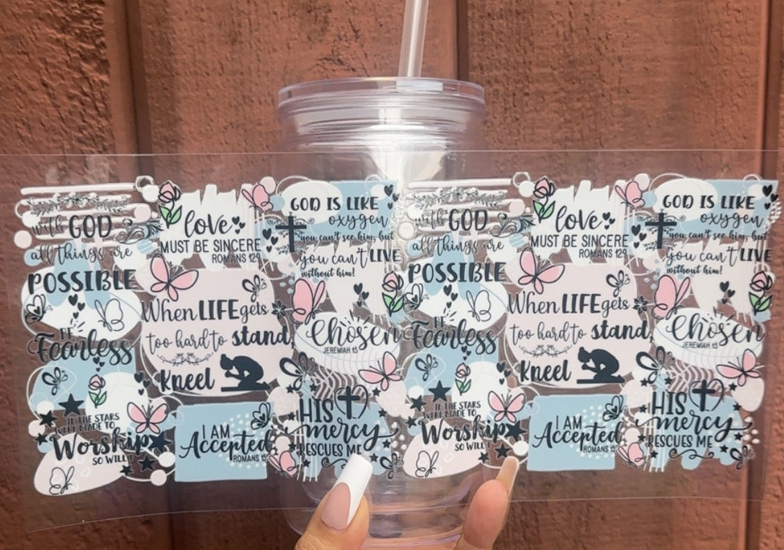 ✨ 16 oz. Faith & Encouragement Cup