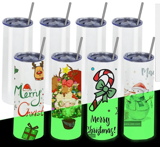 Glow in the Dark- 20 oz tumbler.