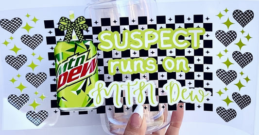 💚 16-24 oz. Suspect Runs on Mtn Dew Cup