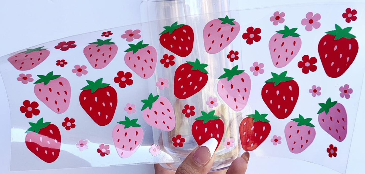 🍓🌸 Berry & Bloom Cup