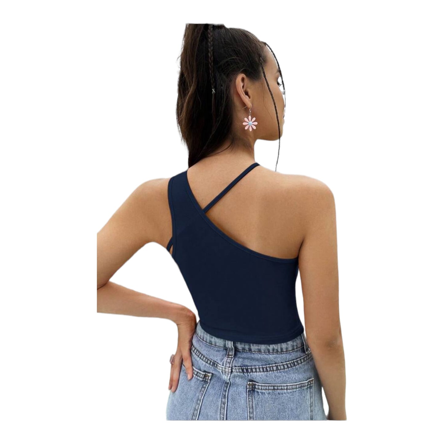 Asymmetrical Crop Top