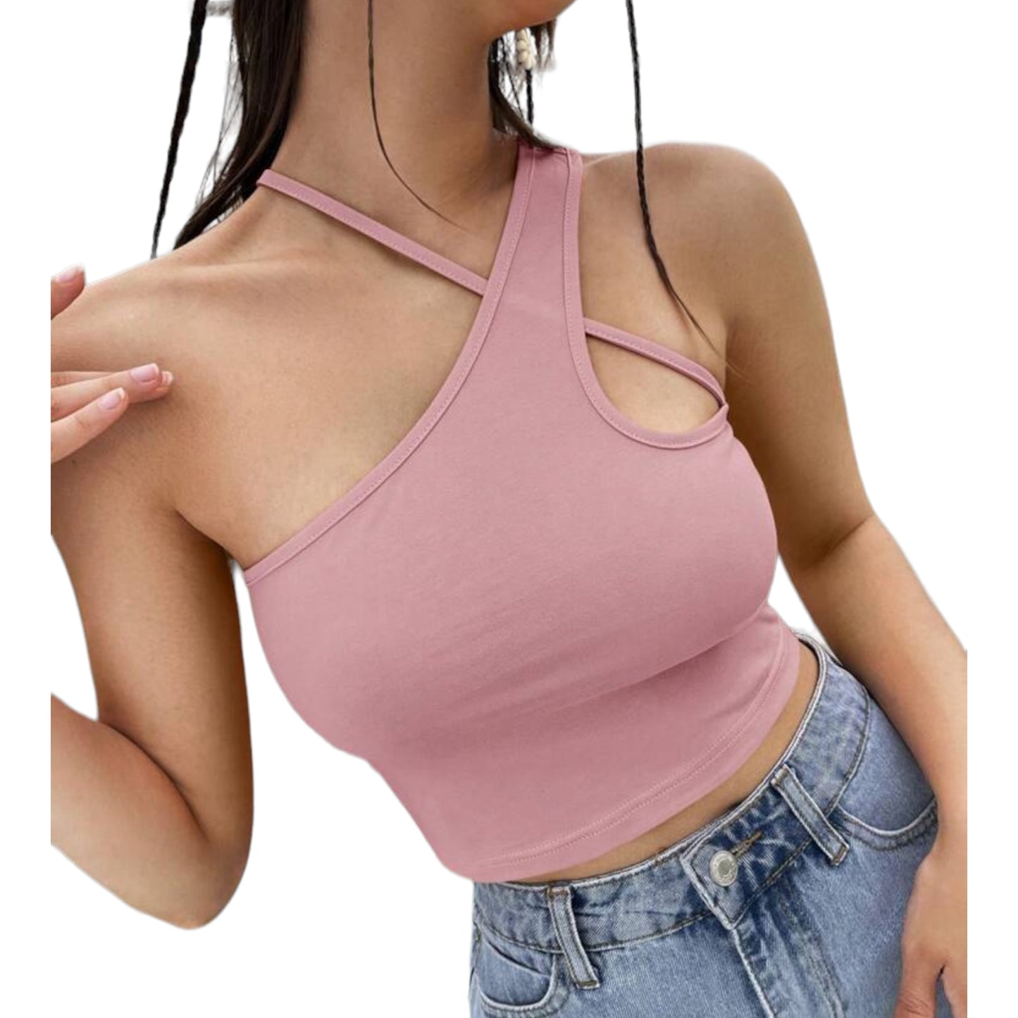 Asymmetrical Crop Top