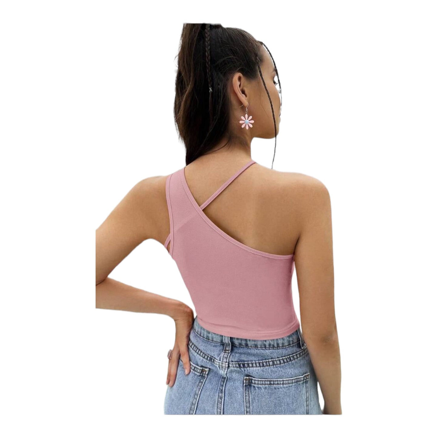 Asymmetrical Crop Top