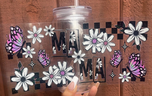 🖤 16 oz. MAMA Butterfly Cup