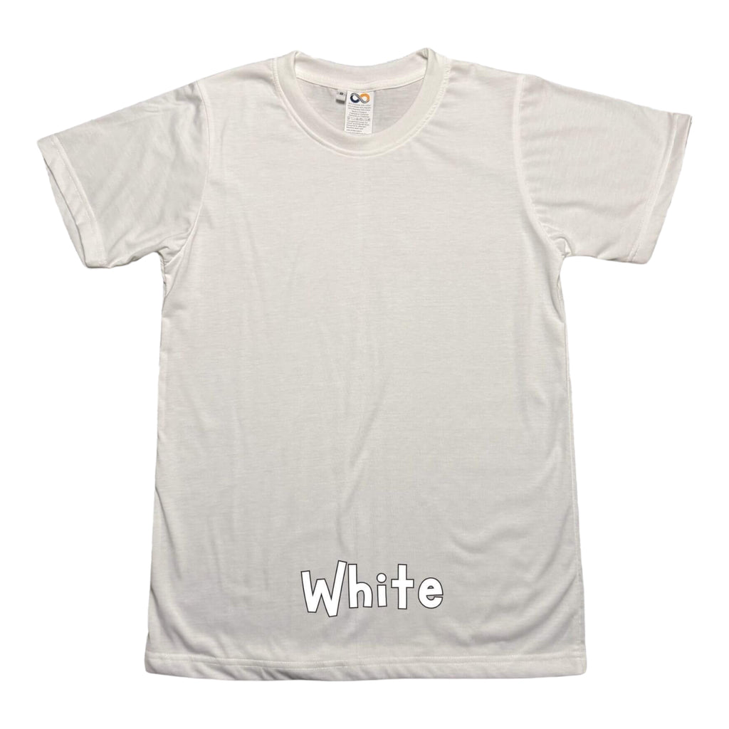 Adult DTG T-Shirt – 80/20 Poly-Cotton Blend | 13 Colors | Sizes S–3XL
