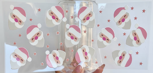 🎅 16-24 oz. Pink Santa Cup