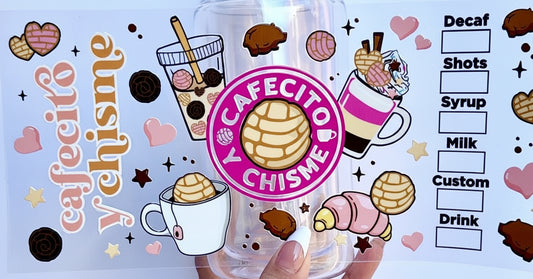 ☕ 16 oz. “Cafecito y Chisme” Cup