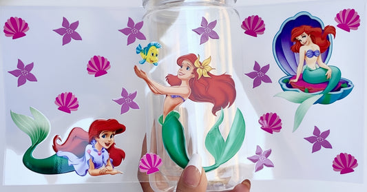 🧜‍♀️ 16-24 oz. Under the Sea – The Little Mermaid-Inspired Cup