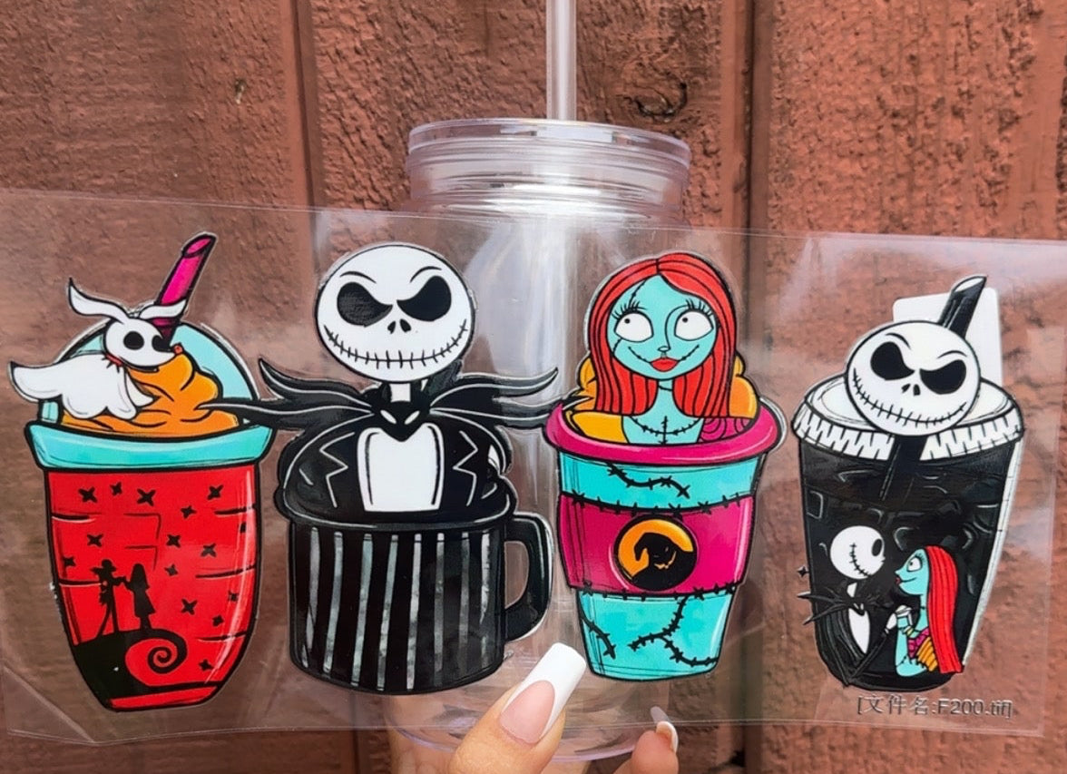🎃 16 oz. Pumpkin King Cup – Spooky Cute Nightmare-Inspired Tumbler