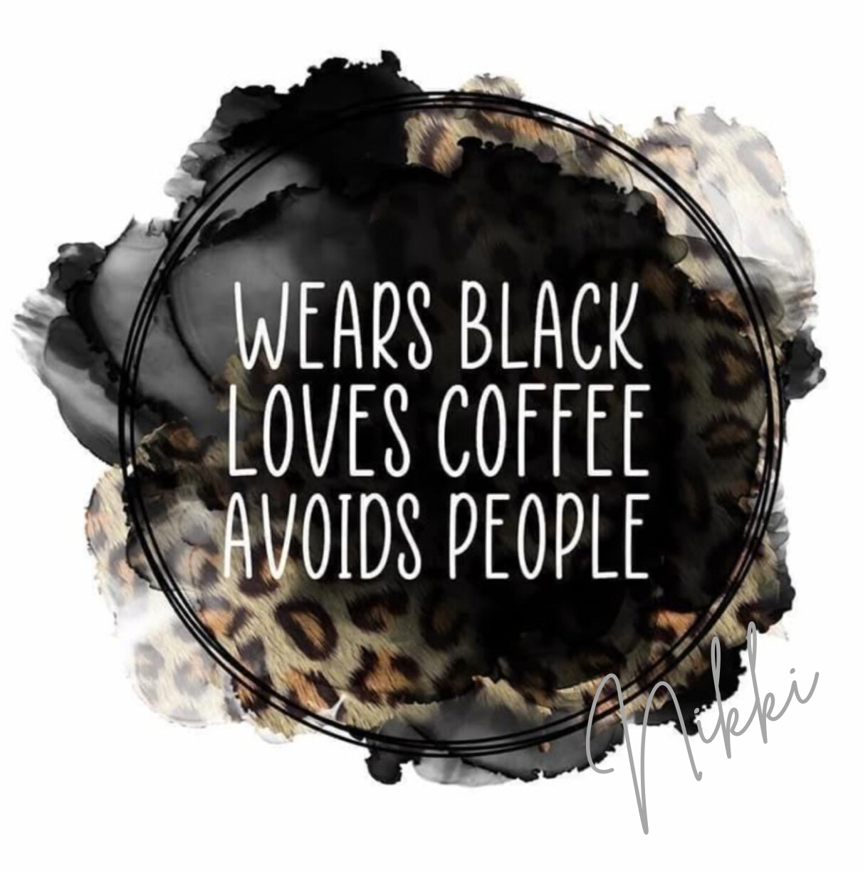 #10 - Wears black..
