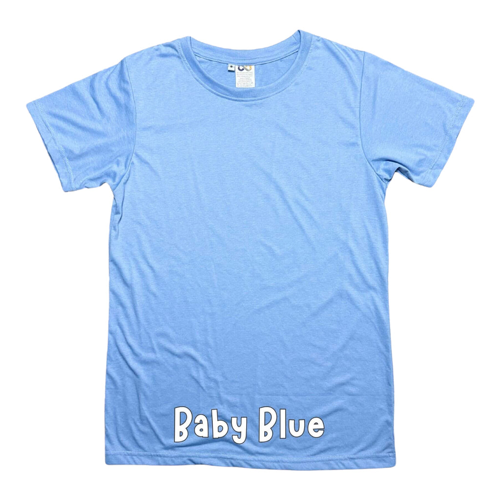 Youth DTG T-Shirts – 80/20 Poly-Cotton Blend | 13 Colors | 4 Sizes