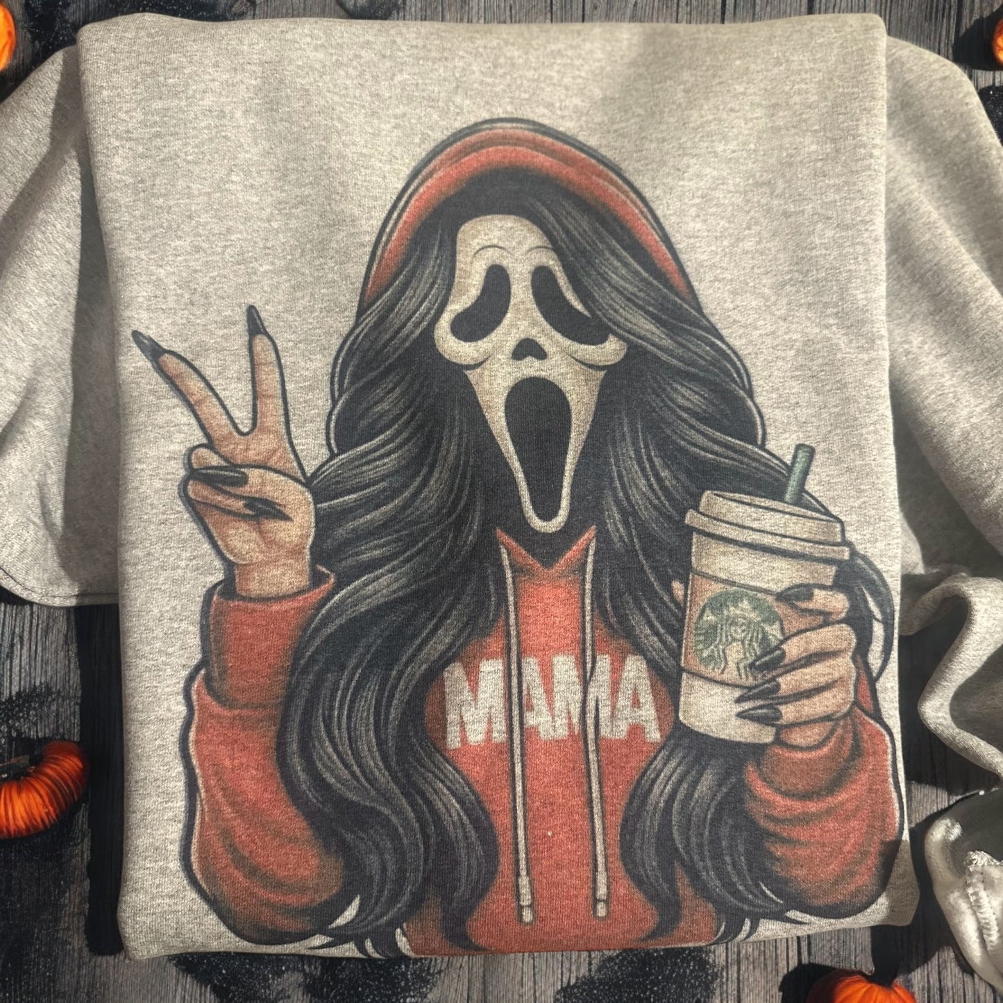 MAMA Ghost Face T- Shirt