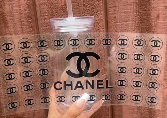 🖤 16-24 oz. Chanel Inspired Cup