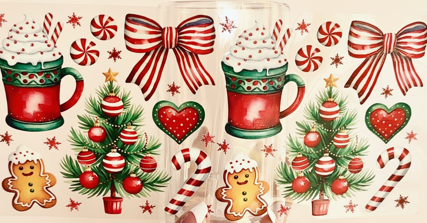 🎄☕🍬 Cozy Christmas Mug & Gingerbread
