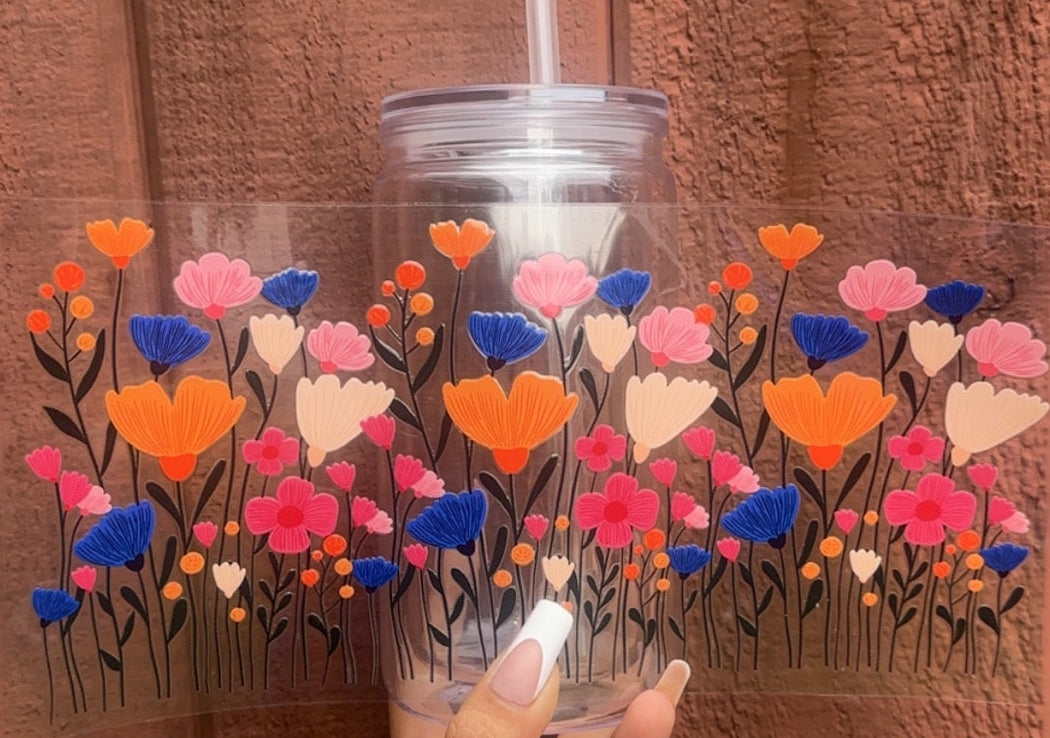 🌸 16 oz. Wildflower Meadow Cup
