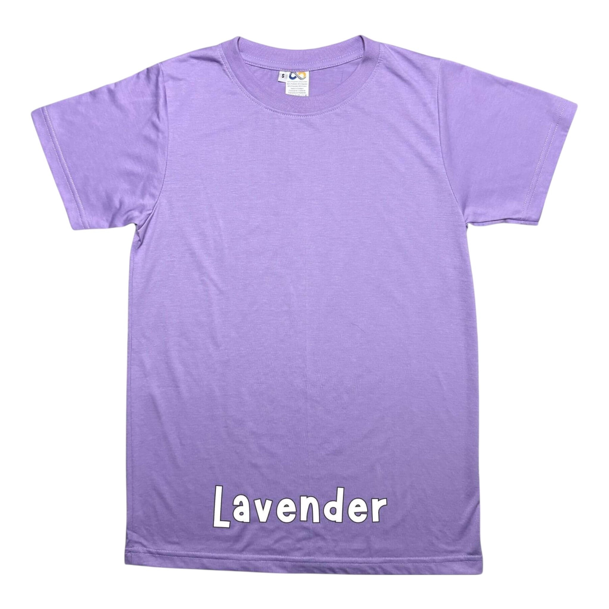 Youth DTG T-Shirts – 80/20 Poly-Cotton Blend | 13 Colors | 4 Sizes