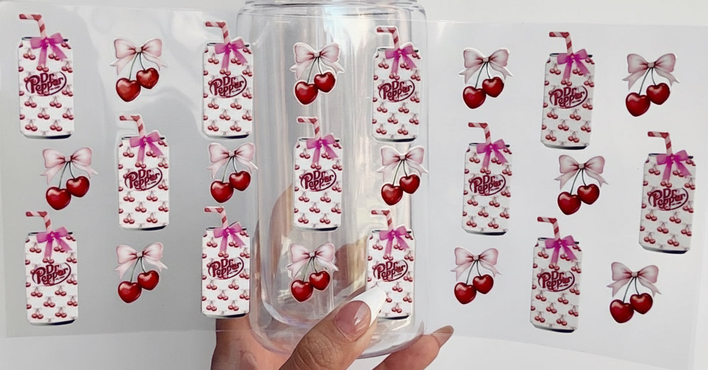 🍒🥤 Cherry Soda Aesthetic Cup