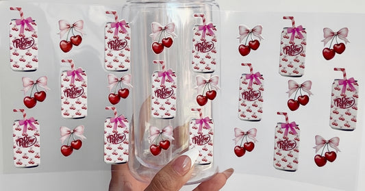 🍒🥤 Cherry Soda Aesthetic Cup