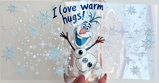 ❄️⛄️💙 Warm Hugs Snowman Cup