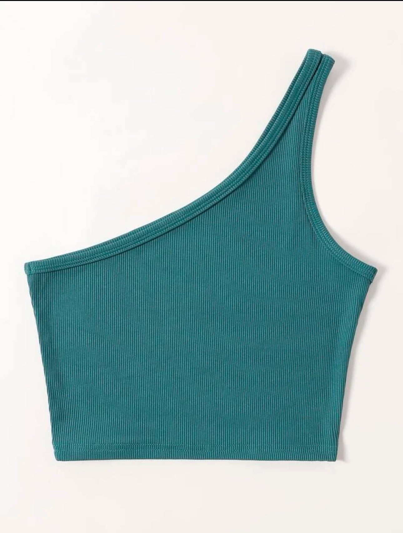 One Shoulder Crop