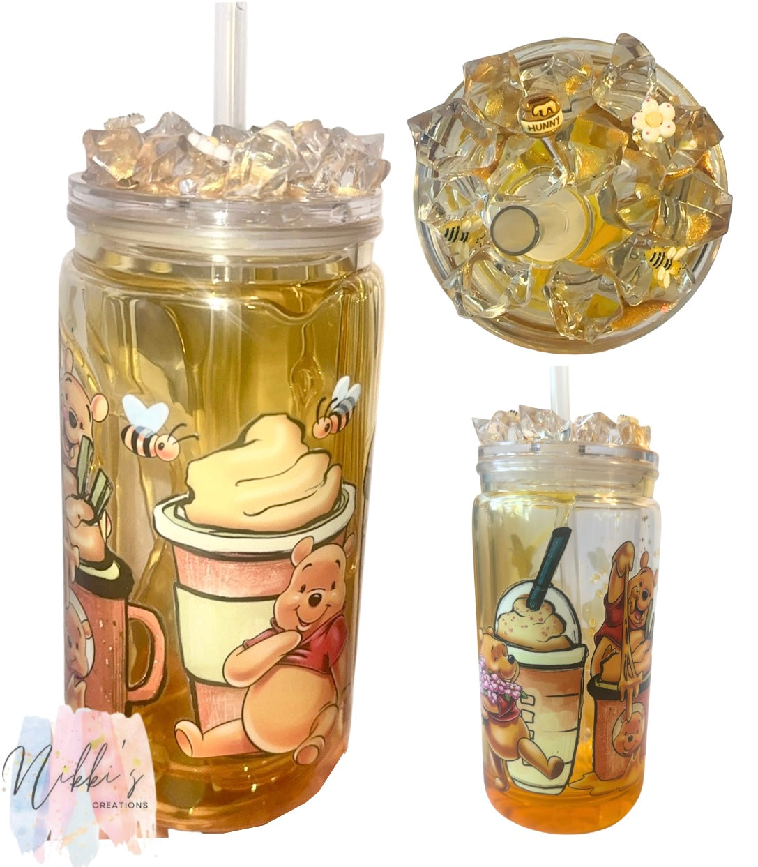 🍯🐝 Honey Drip Pooh Cup