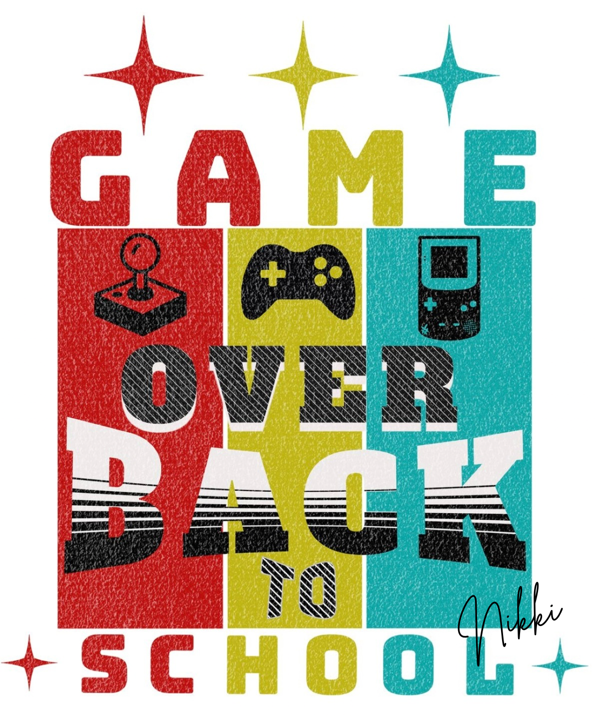 E. Game Over (T-shirt)