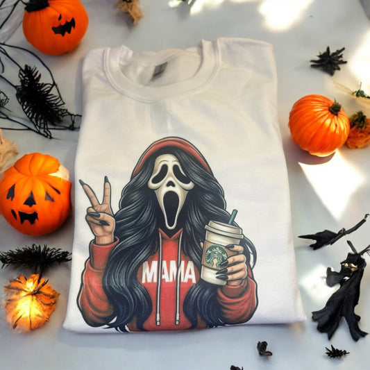 MAMA Ghost Face T- Shirt